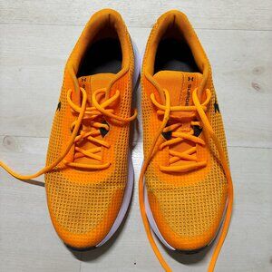Under Armour Men's Orange Surge 3 Running Shoes Size 10.5
